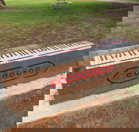 Piano Park Bench Moonta - Rent Accommodation