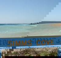 Simms Cove lookout and beach Moonta Bay - Rent Accommodation