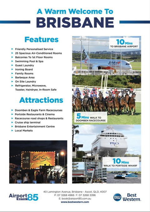 Best Western Airport 85 Motel - Rent Accommodation 21