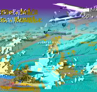 Scenic Flight - Great Barrier Reef Heart Reef Whitehaven Beach  Hill Inlet - Rent Accommodation